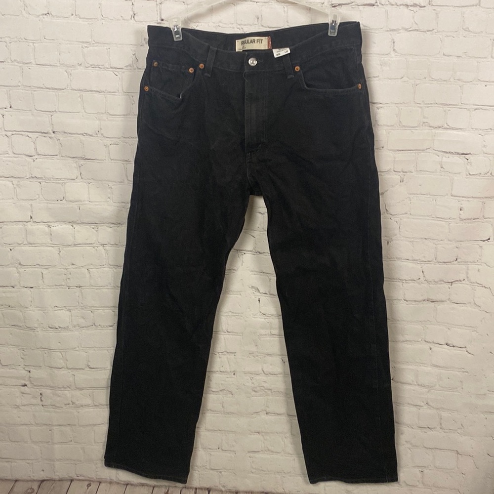 Levi’s 505 Regular Fit black jeans